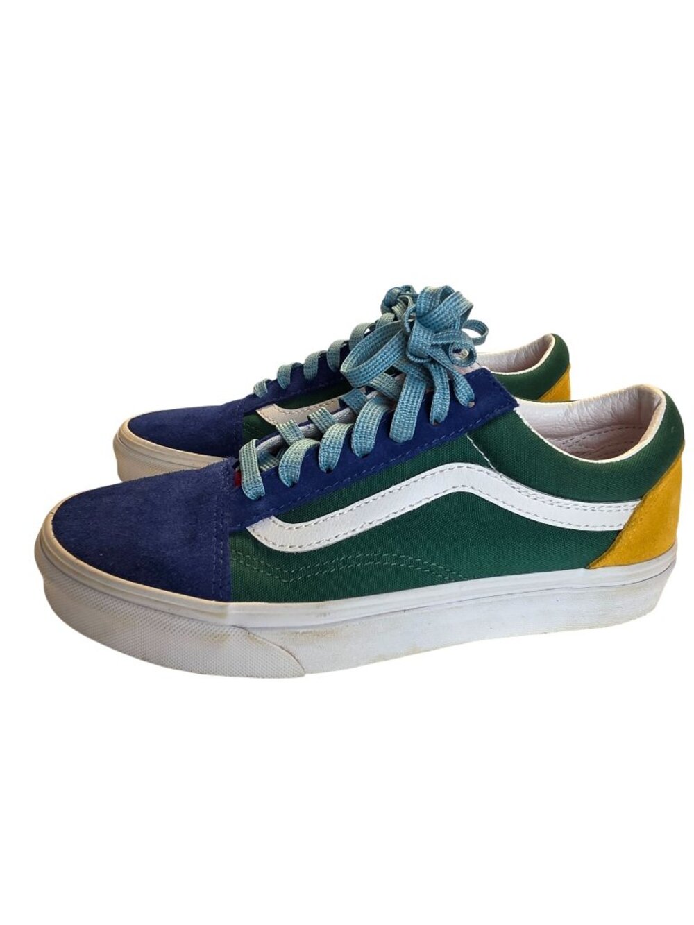 Vans Old Skool Yacht Club Colorblock Sneakers Womens 7 Mens 5.5 Skate Shoes
